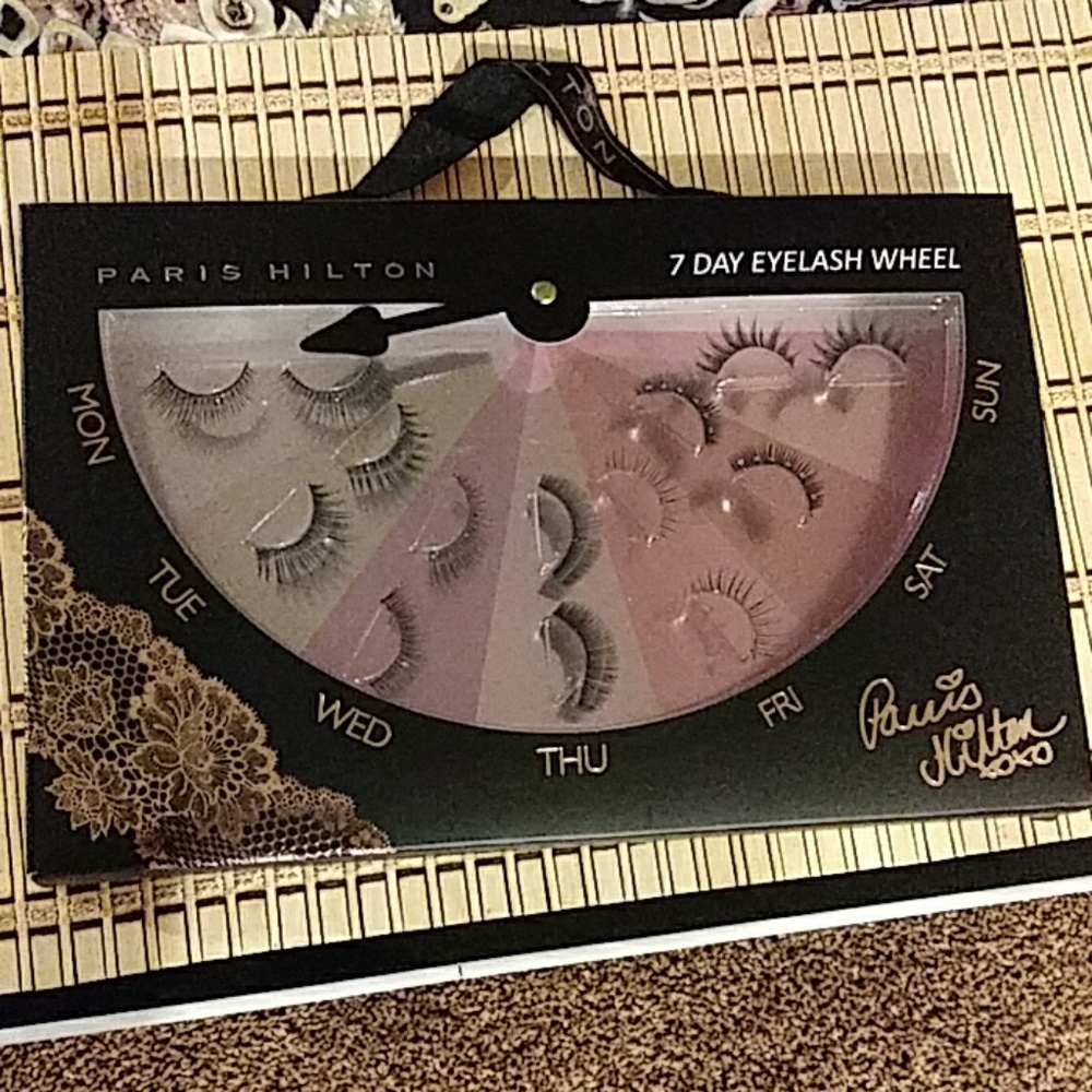 False eyelashes 7 day eyelash wheel